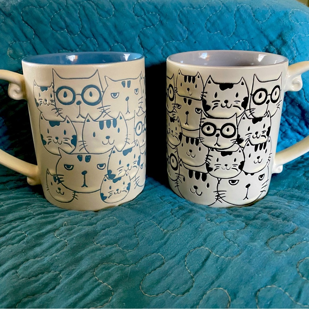 Cute Cat Coffee Mugs